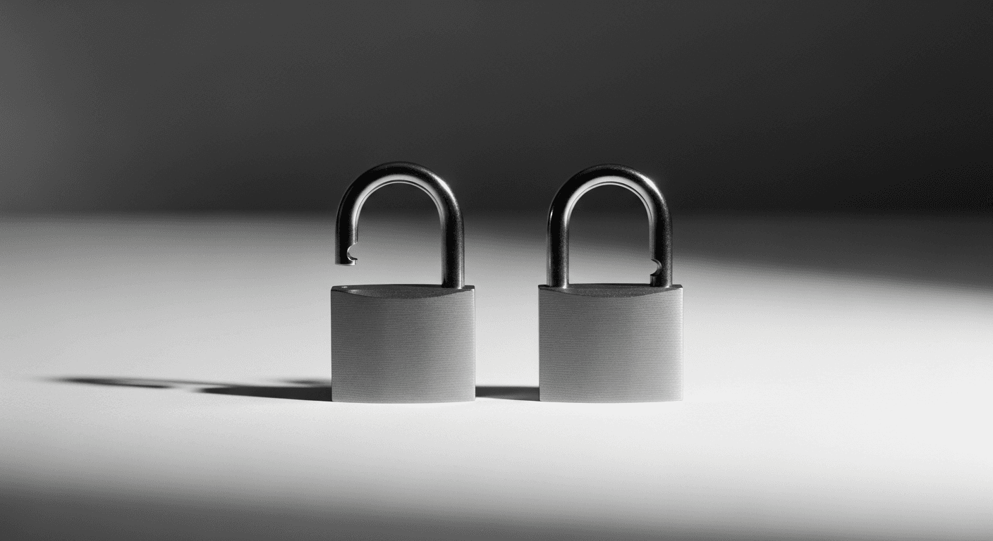 Schéma représentant le principe de la double authentification avec deux niveaux de sécurité